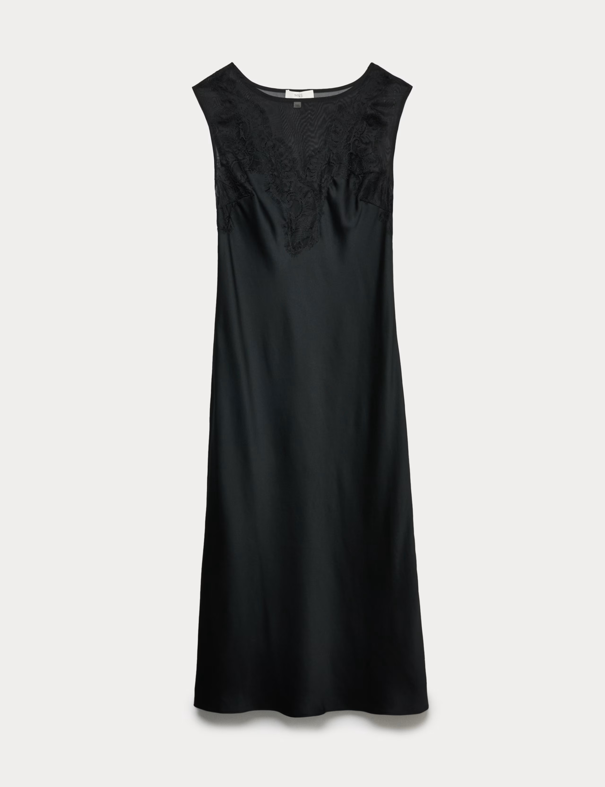 Satin Lace Midaxi Slip Dress | Marks & Spencer (UK)