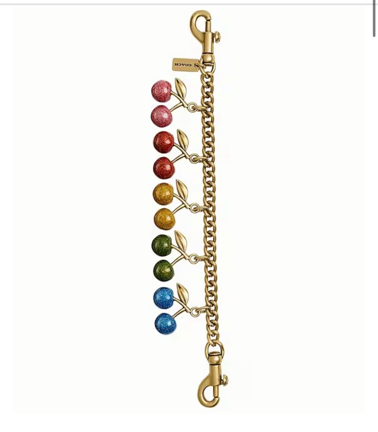 Coach Rainbow Cherries Chain Bag Charm

#LTKgrwm #LTKmomlife #LTKootd