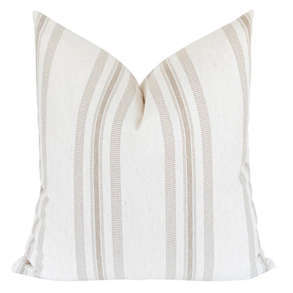 Quincy Pillow Cover | Laurel & Blush