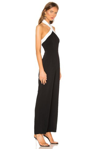 superdown Laurien Cross Front Jumpsuit in Black from Revolve.com | Revolve Clothing (Global)