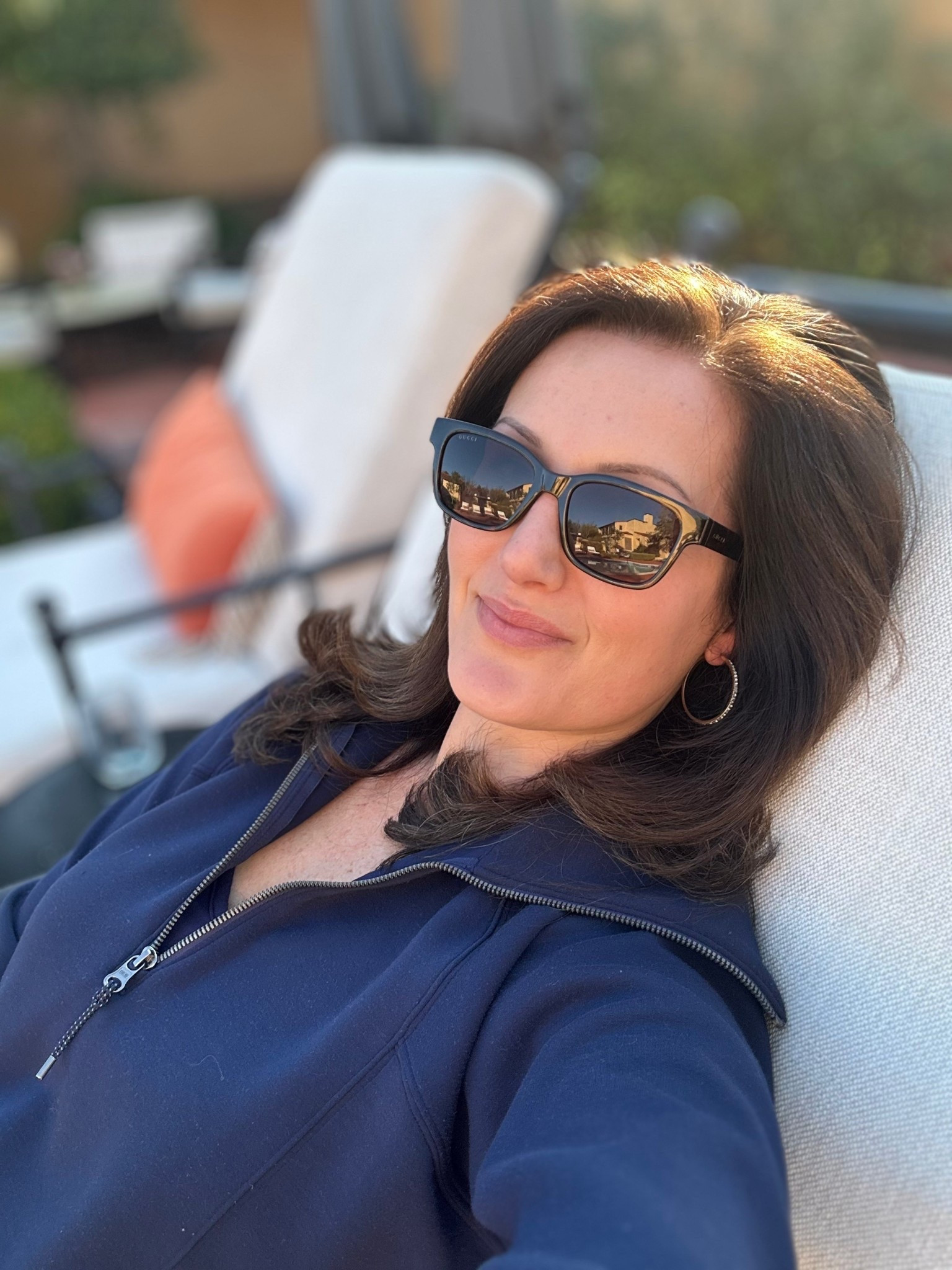 Lounging outside in a cozy cute loungewear set is my idea of relaxation on a sunny winter day. This half zip sweatshirt comes with matching pants and has a soft brushed material that feels so luxe. 

#LTKActive #LTKootd #LTKdayinmylife