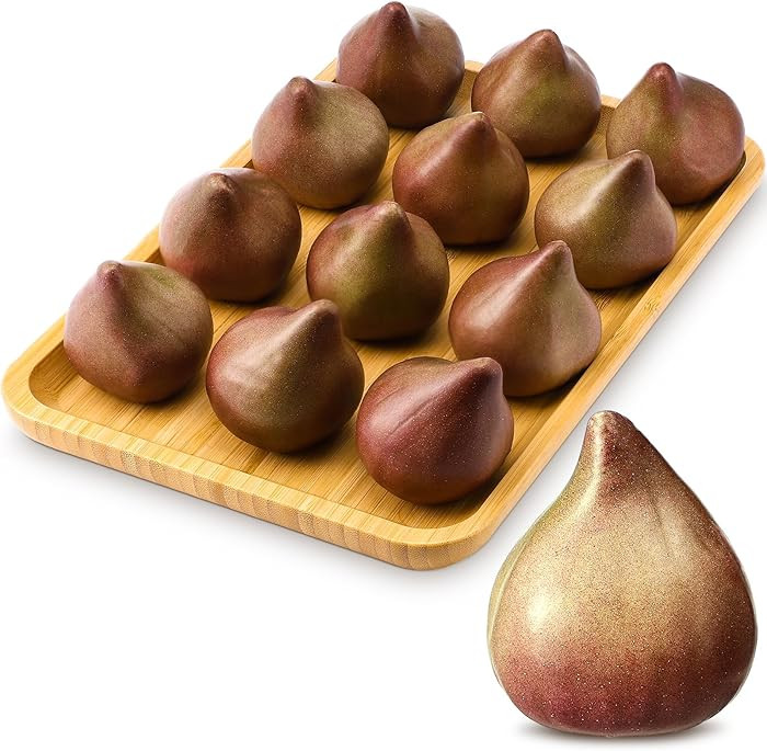 Wavwavw 12 Pcs Fake Figs Artificial Fruit Bulk Faux Figs Lifelike Simulation Fig Decorative Reali... | Amazon (US)