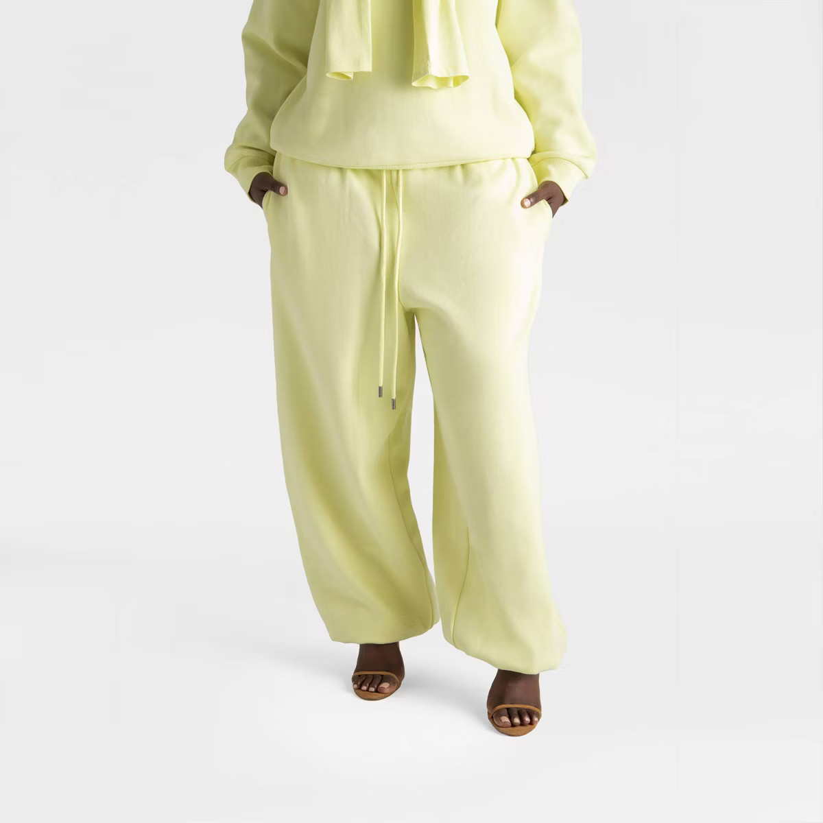 KBB by KAHLANA Women's High-Rise Straight Leg 'The Dwayne Sweats' | Target