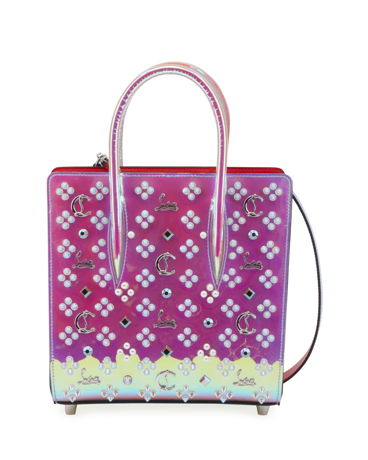Paloma Small Iridescent PVC Tote Bag | Bergdorf Goodman