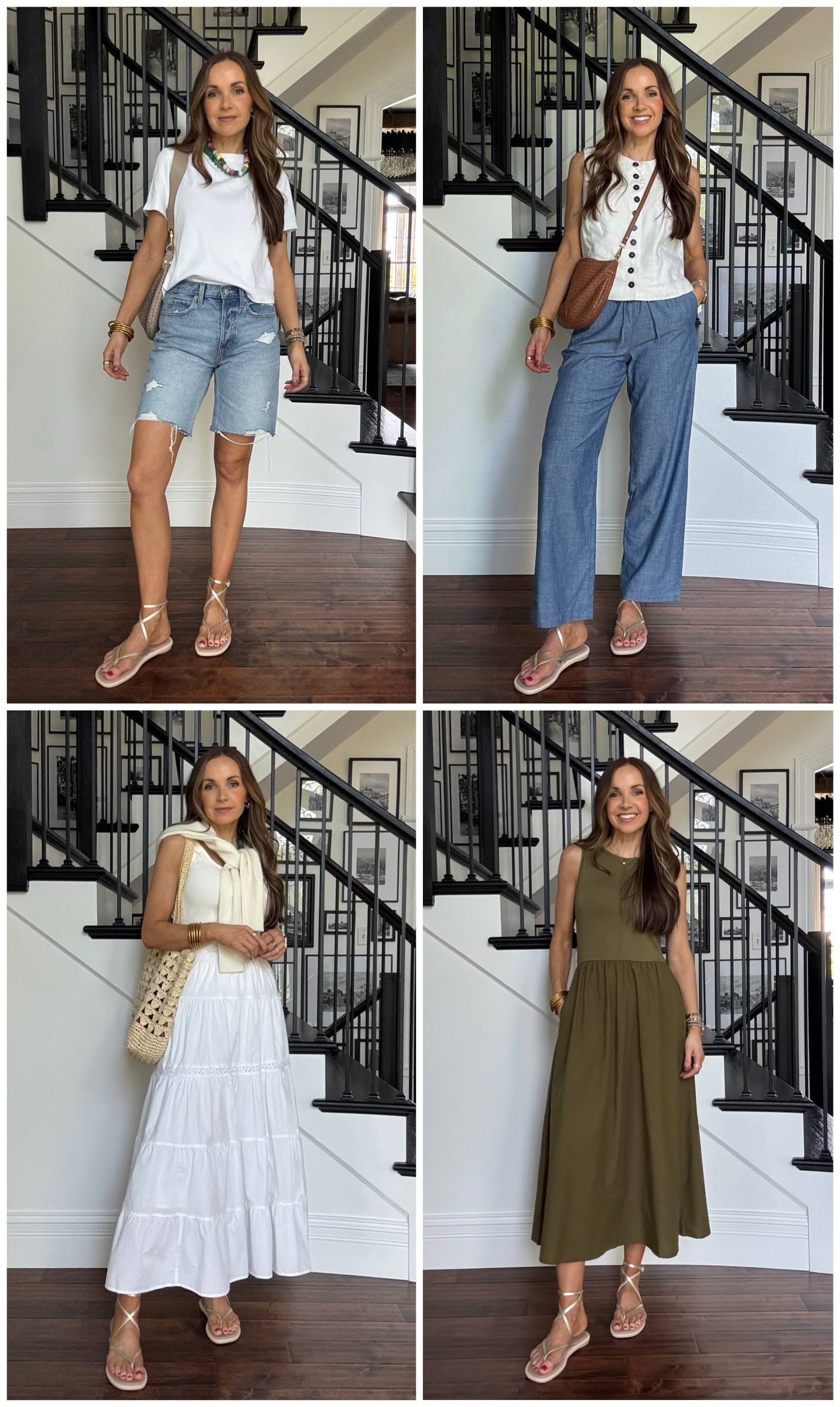 Elevating your outfit just by switching your shoes @reef sandals 20% off with code MWHITE20 

 