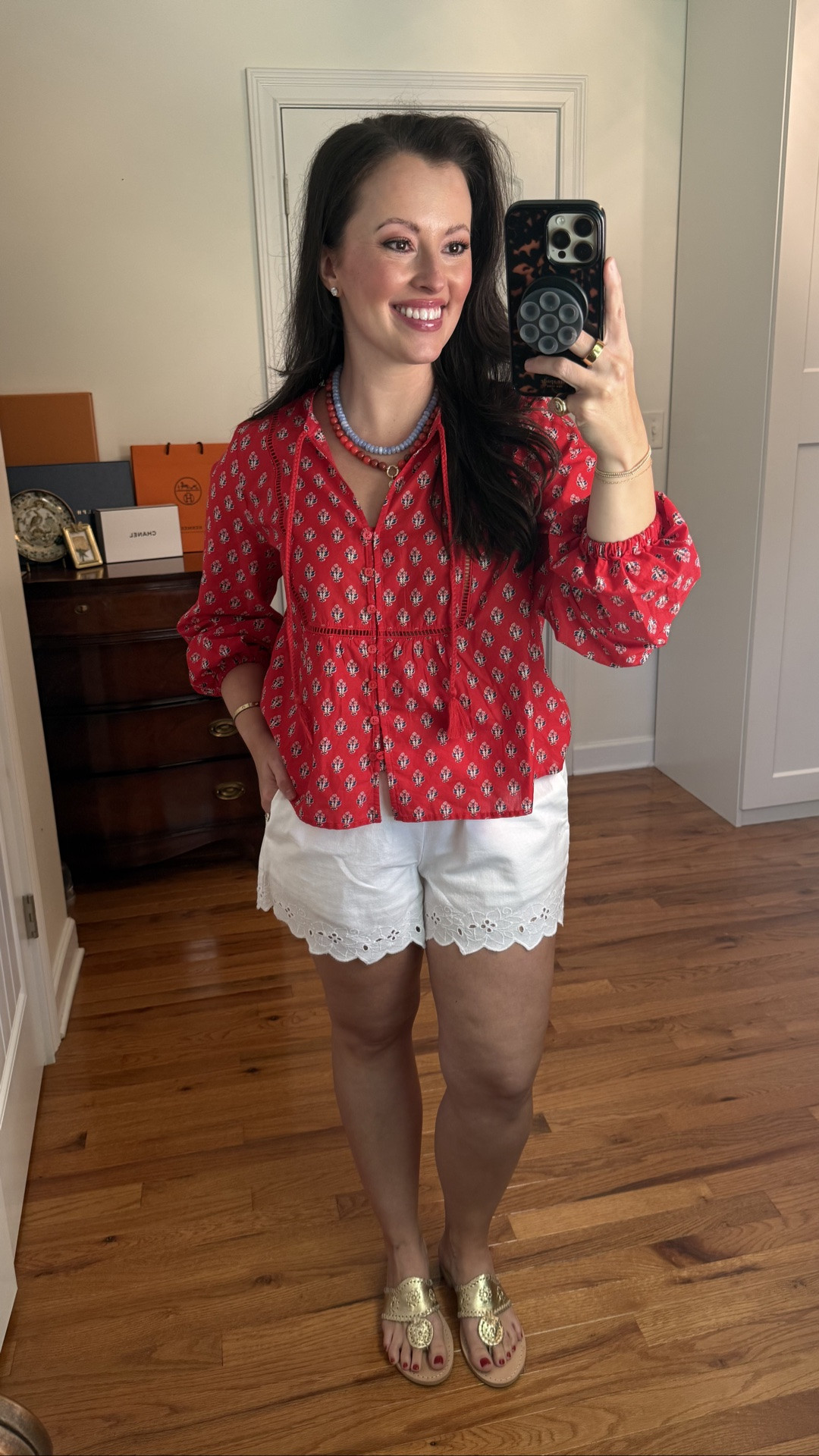 4th of July outfits 
Swimwear beachwear 
Americana style 
Summer outfits 
Summer dresses
Vacation outfits beach 
Date night outfits 
Target summer outfits 

Top - Small
White linen Shorts with eyelet - medium

#LTKTravel #LTKSeasonal
