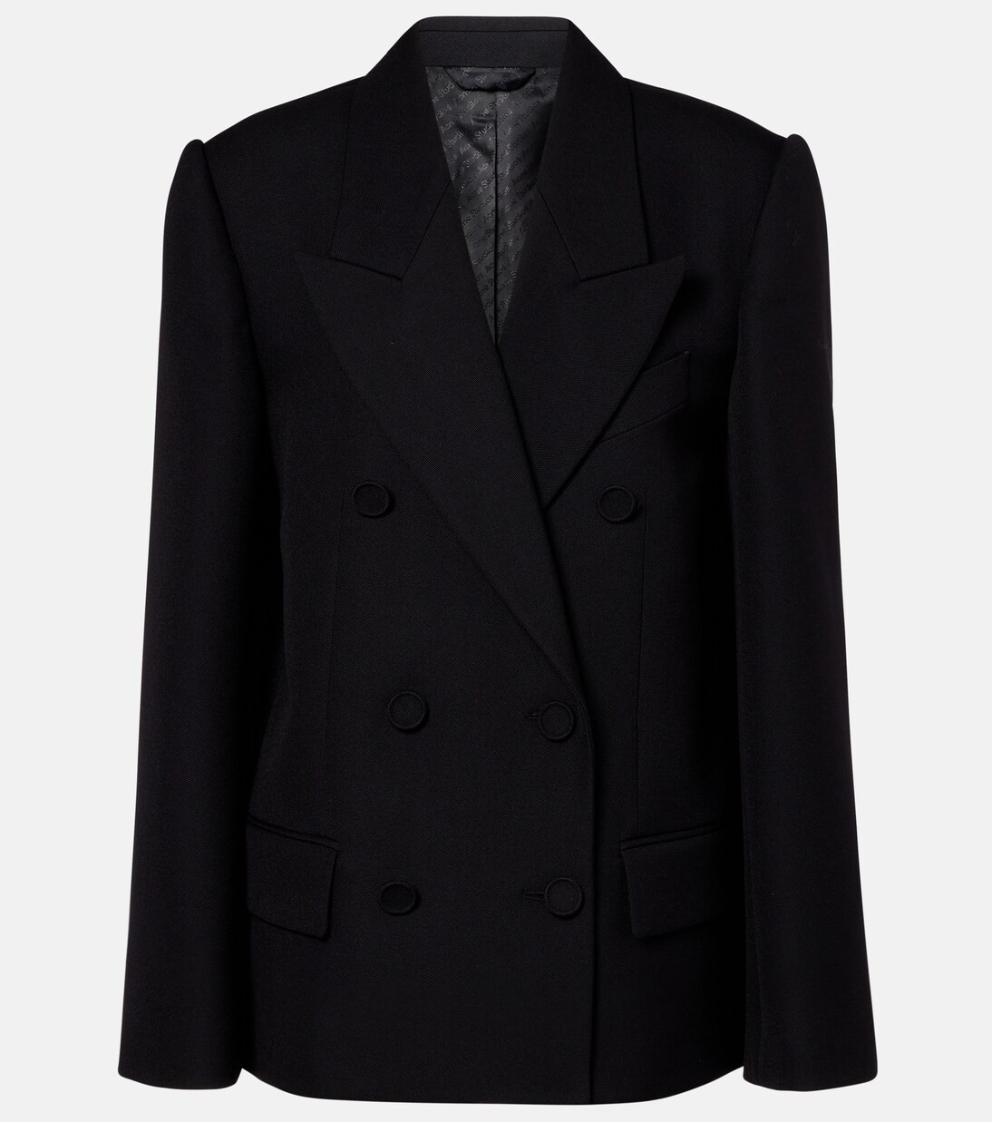 Double-breasted wool suit jacket | Mytheresa (IT)