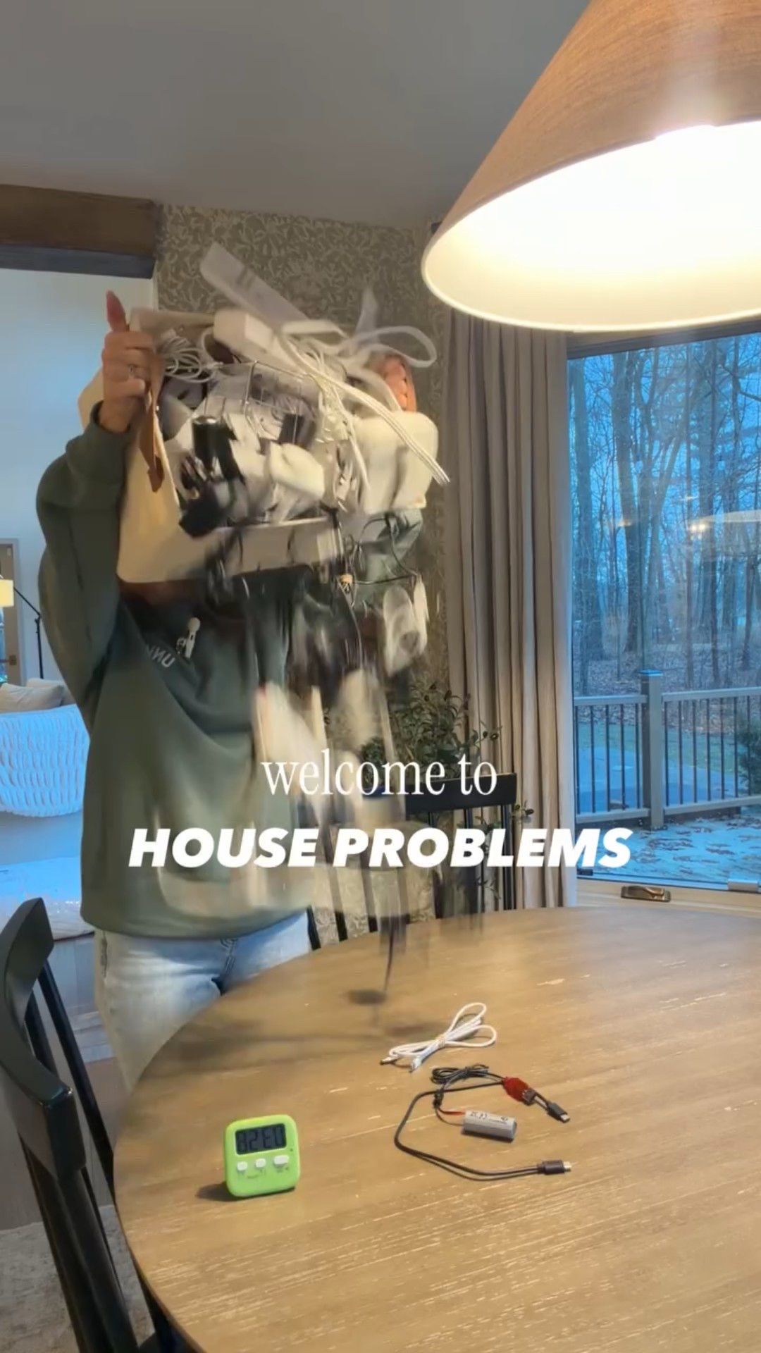 DAY THREE! The Cord Crisis 😵‍💫 I can’t be the only one who has been collecting every cord ever.

6 days to complete 6 things around my house that I’ve been putting off that are driving me absolutely insane. I’ve been dreading these things for months, so we’re gonna time how long it actually takes me to finish each one. 

✅ DAY 1: The Junk Drawer — 27 minutes
✅ DAY 2: The Hole Patching — 1 hour, 17 minutes
✅ DAY 3: The Cord Crisis — 33 minutes

NEXT UP!! DAY 4: The Pantry Clean Out!!

#LTKstorytime #LTKHome #LTKdayinmylife