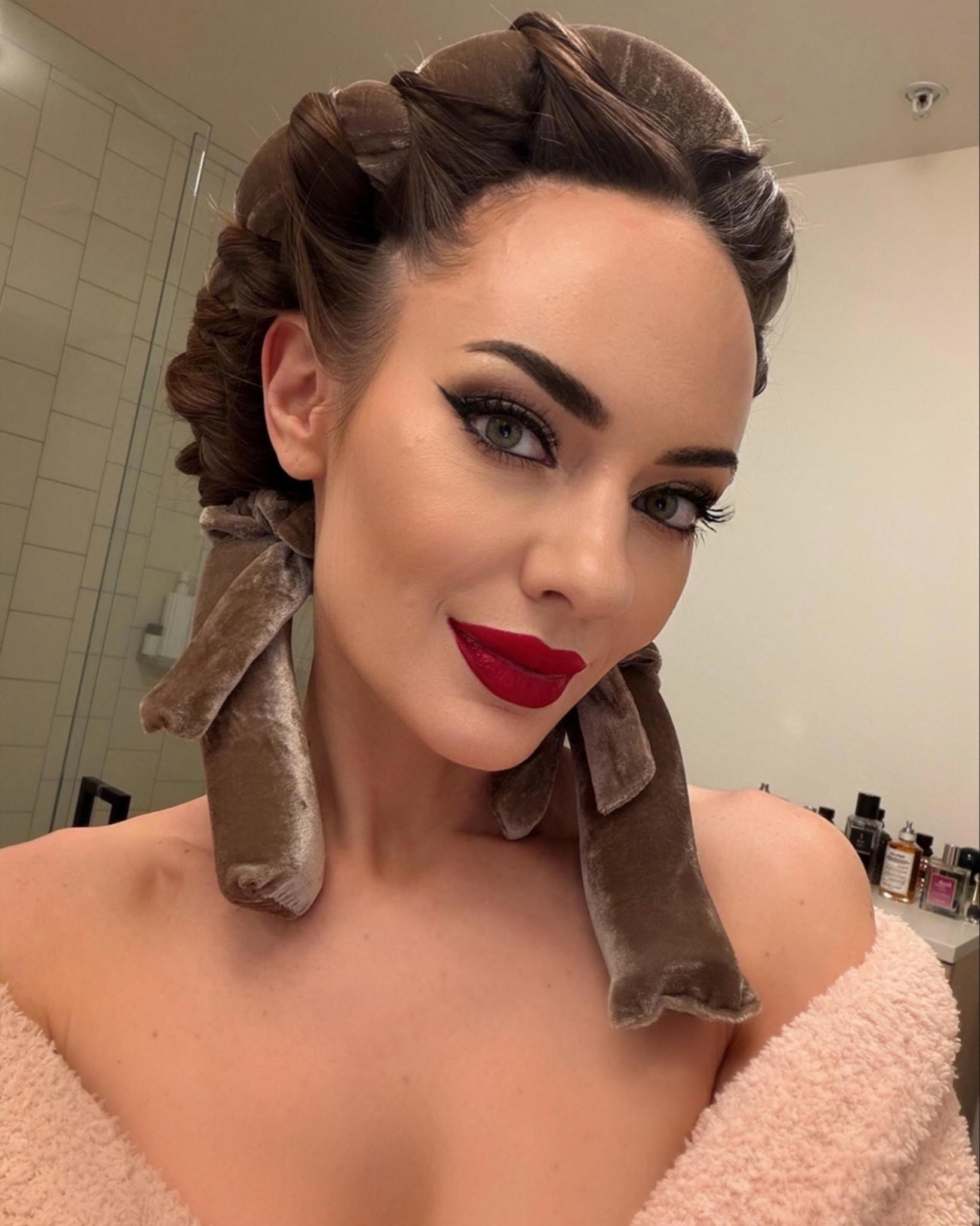 Overnight heatless curls done right ☑️

#LTKselfcare #LTKOver40