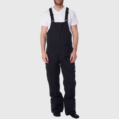 Alpine Swiss Men’s Insulated Snow Bib Overalls Waterproof Winter Ski & Snowboard Pants with enhanced technical features Black Medium | Target