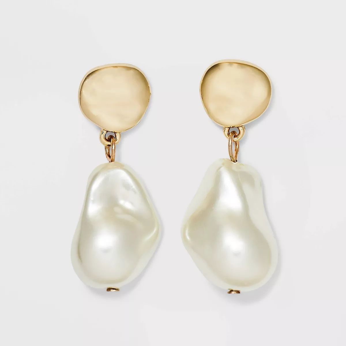 Pearl Drop Earrings - A New Day™ Gold | Target