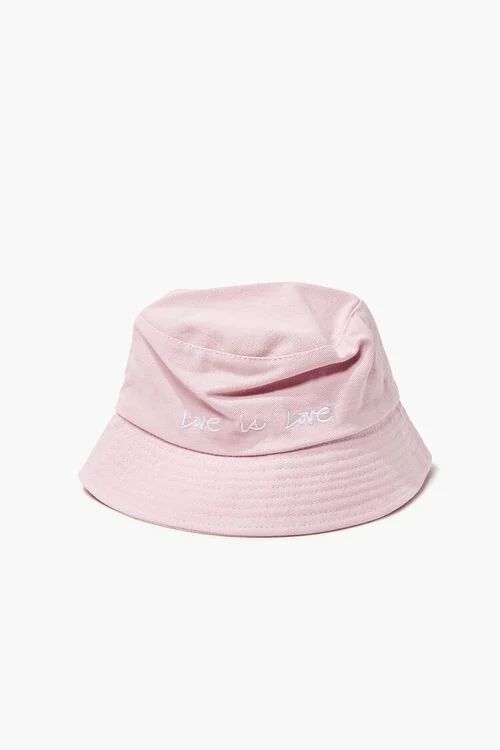 Love Embroidered Graphic Bucket Hat | Forever 21 (US)