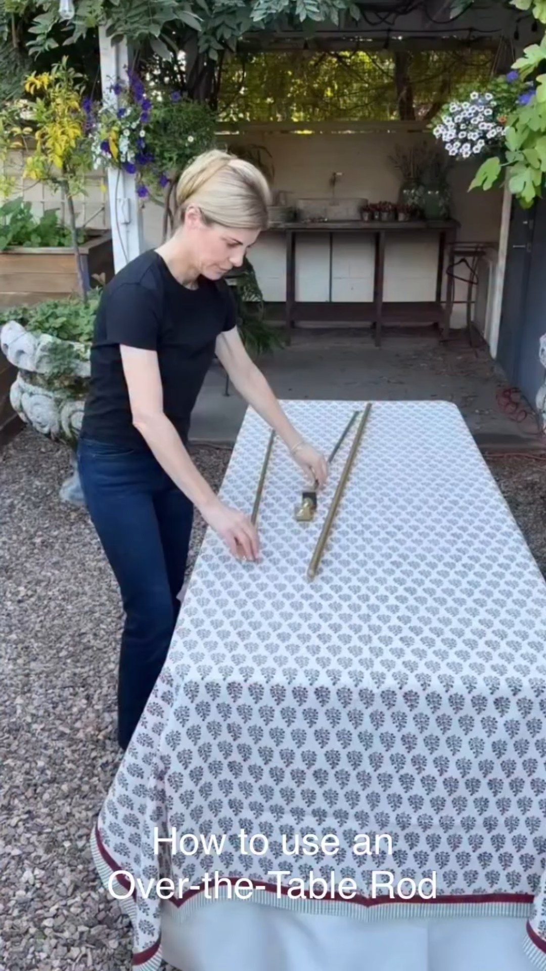 If you’ve followed me for a while, you know that this is one of my favorite decorating tricks of all time . . . My beloved table rod! 

I’m bringing it back for the holidays with the help of my friends at Terrain. Here’s how I assemble it, piece by piece, using these versatile sparkly gold star ornaments (which would be such a cute addition to stockings too!), brass lanterns and festive dinnerware, all from @shopterrain. 

*Shop my LTK page for all of the links*
.
.
.
#terrainpartner #holidaytableinspo #christmastabletop