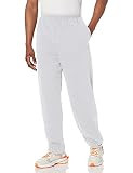 Hanes mens Ultimate Cotton Sweatpants, Light Steel, Medium US | Amazon (US)