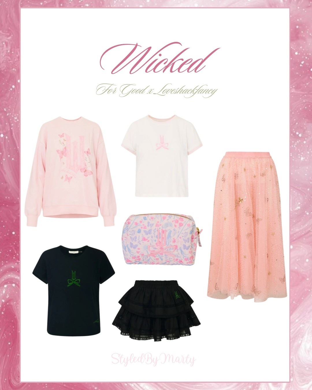 Wicked - For Good X Loveshackfancy 👑🫧🎀💚🖤


Loveshackfancy style, Loveshackfancy skirt, wicked, wicked style, Glinda style, Glinda fashion, Halloween style, Halloween outfit 

#LTKHalloween #LTKGiftGuide #LTKHoliday