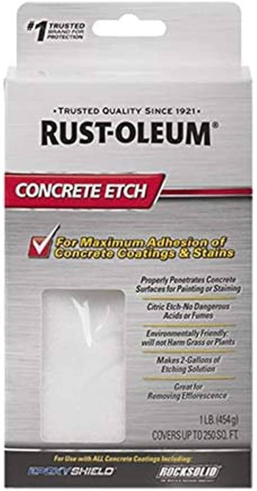 Rust-Oleum 238475 Concrete Preparation Etch, 1 lb | Amazon (US)