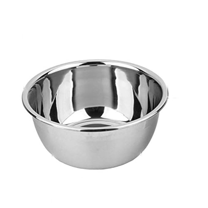 Stainless Steel Bowl,8 Quart Salad Bowl,Metal Bowls,Stainless Steel Basin,Heavy Duty Deeper Edge Mir | Amazon (US)