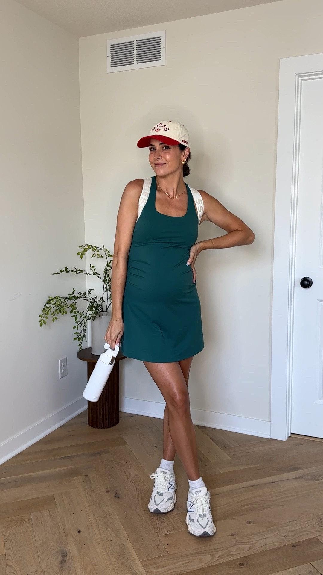 GRWM for pickleball! 🏓☀️

This Amazon maternity active dress is AMAZING— so comfortable. Built in bra + removable padding and shorts that are not attached. I am wearing my true pre-pregnancy size S! I also linked up a couple other similar Amazon active dresses that are non-maternity 💚

Sneakers: true to size

Pickleball outfit / pickle ball bag / bump style / pregnancy active dress 

#LTKBump #LTKVideo #LTKActive