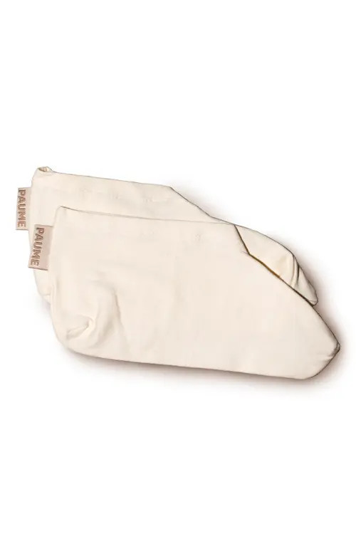 PAUME Organic Cotton Overnight Socks in Beige at Nordstrom | Nordstrom