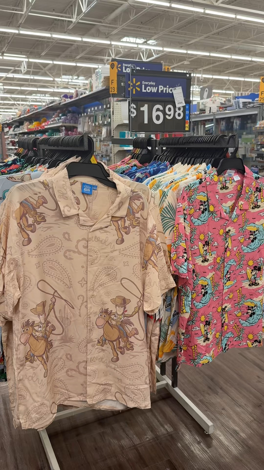 Men’s Disney Button Up at Walmart