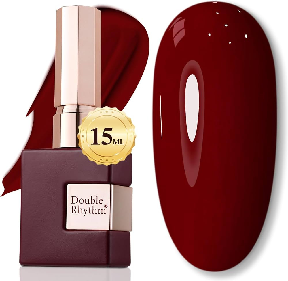 Double Rhythm 15ML Gel Nail Polish Pure Sheer Same Color Same Bottle Soak Off Gel Polish Art Mani... | Amazon (US)