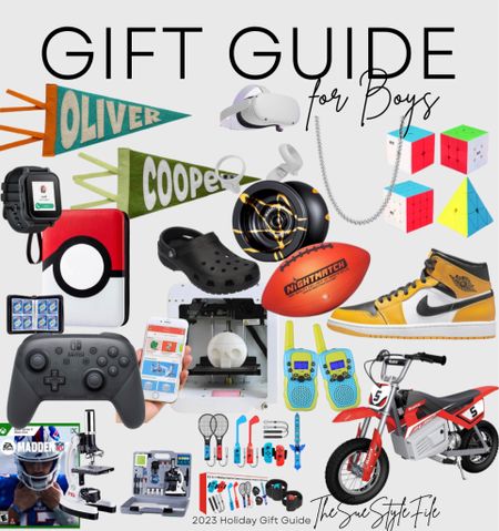 Gift guide for boys. Gift guide for kids. Sports gifts. Teen boy gift guide. Gift guide for teen boy. TWEEN. Pickle ball. Nike dunks. Holiday gifting. Stocking stuffer for teens. Gift guide for teen. Christmas gift guide.  2023 gift guide 
Sale


#LTKHoliday #LTKGiftGuide #LTKCyberWeek