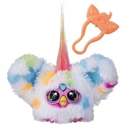 Furby Furblets Loo-Lay Mini Friend, 45+ Sounds & Music, Speaks Only Furbish, Electronic Plush Toys, Multicolor, Back to School Gifts, Ages 6+ | Amazon (US)