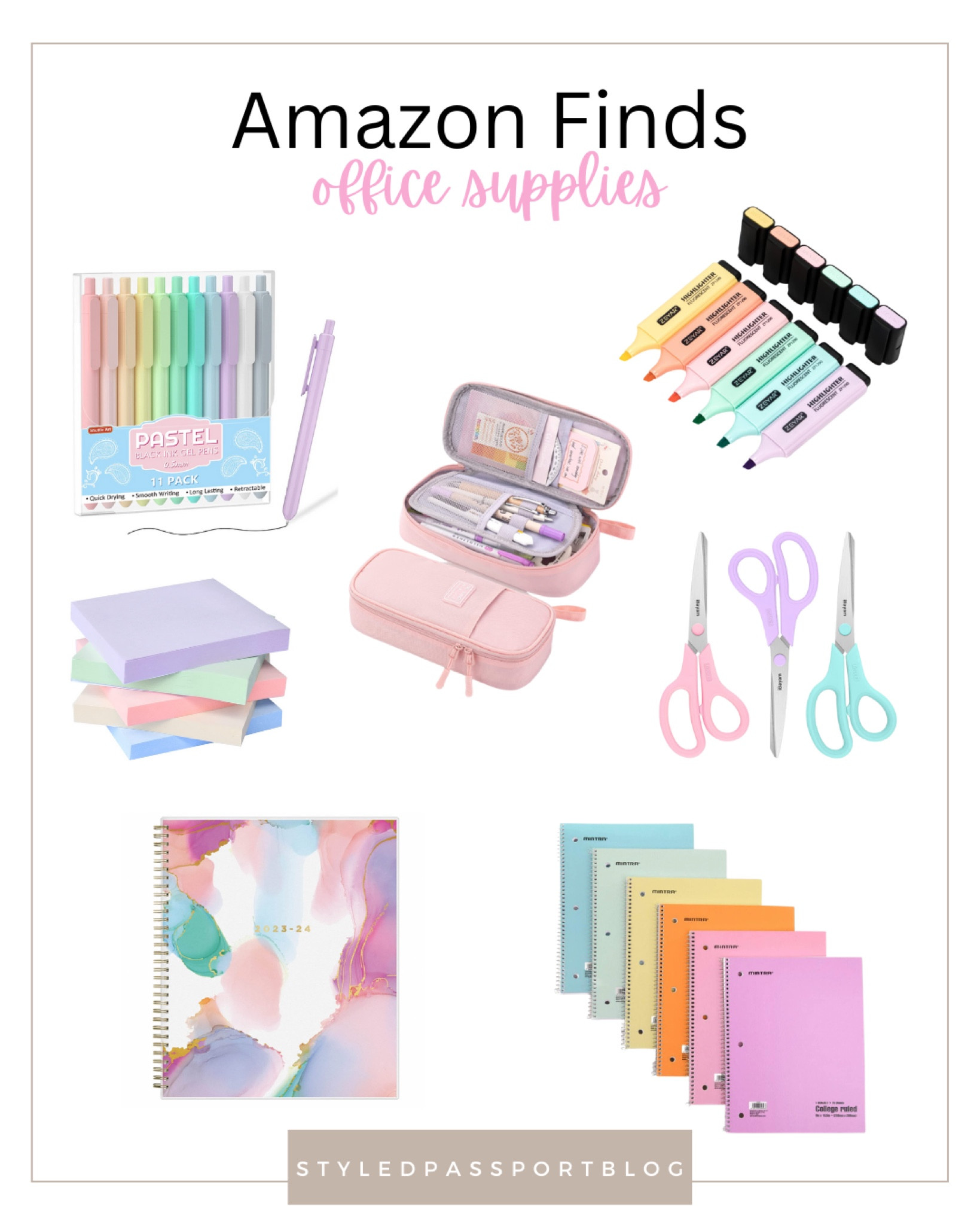 Prettiest office supplies for a spring refresh 🩷🩵💜



#amazonfind #amazon #planner 

#LTKhome #LTKFind #LTKunder50