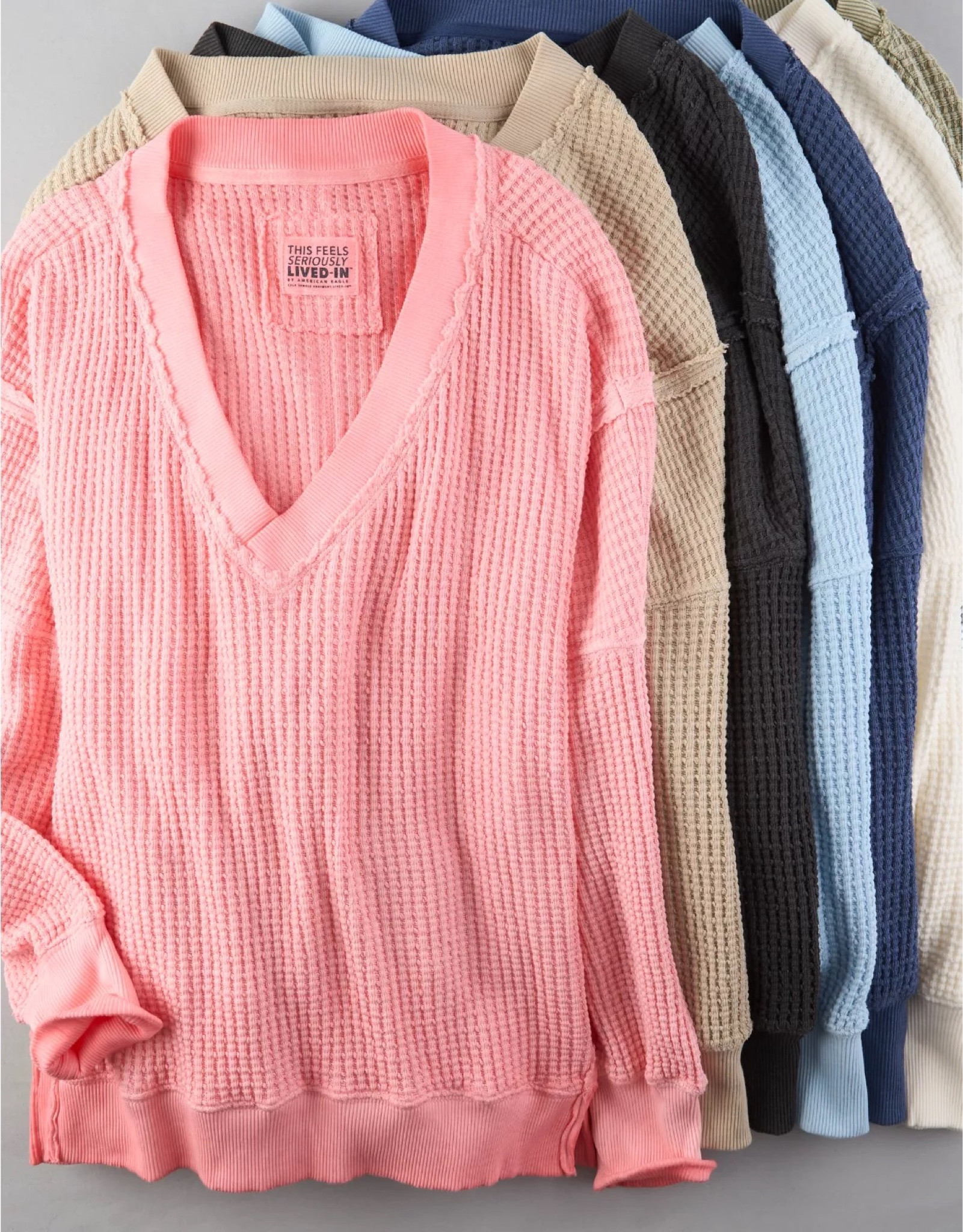 Aerie oversized waffle sweatshirts! New

#LTKstyletip #LTKfindsunder50 #LTKtravel
