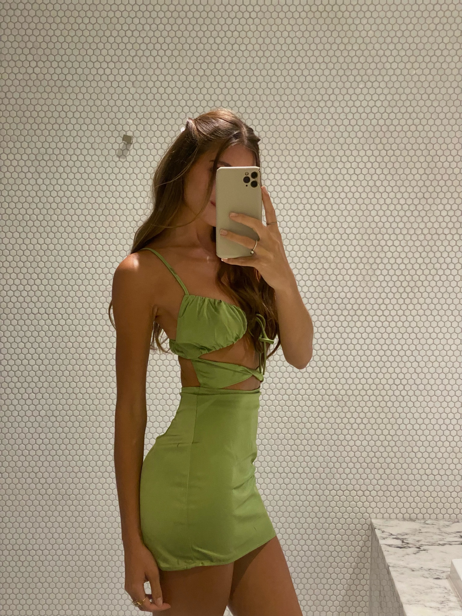 The cutest green mini dress😍 

#LTKU #LTKparties #LTKstyletip