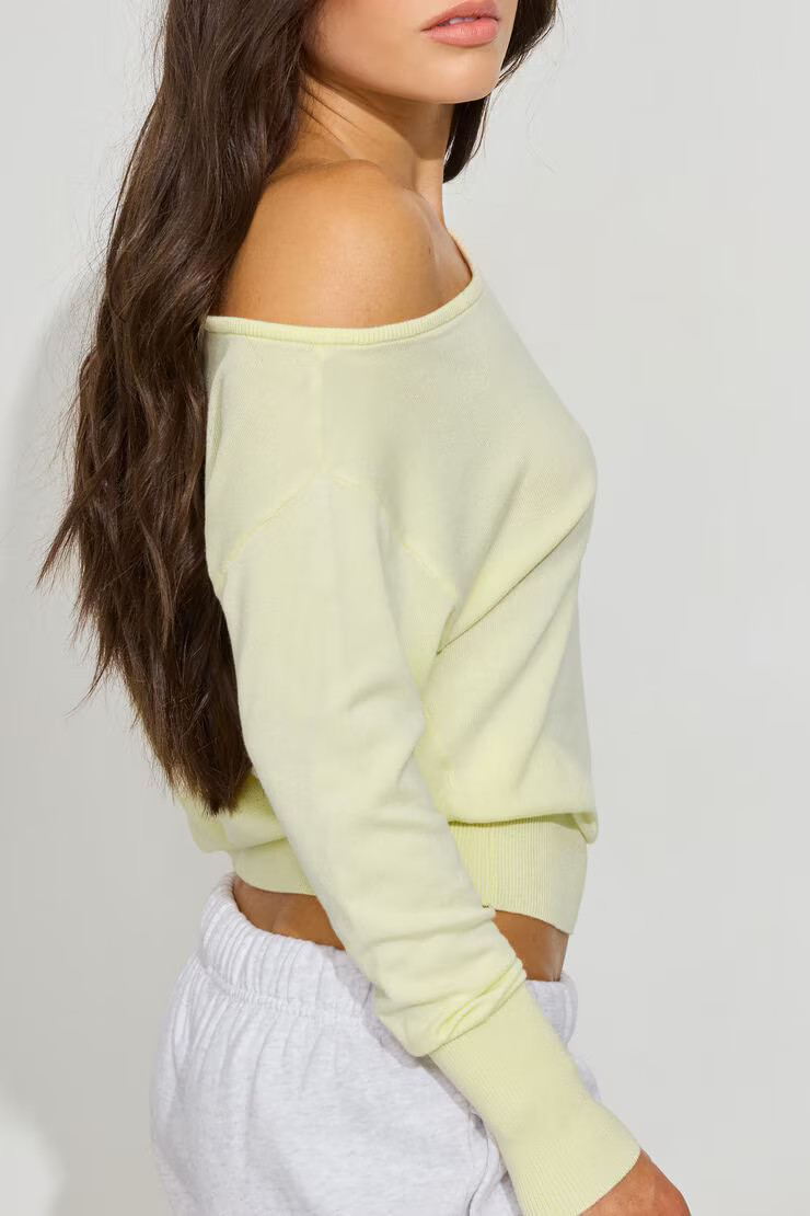 Rae Asymmetric Fine Sweater | Garage Clothing