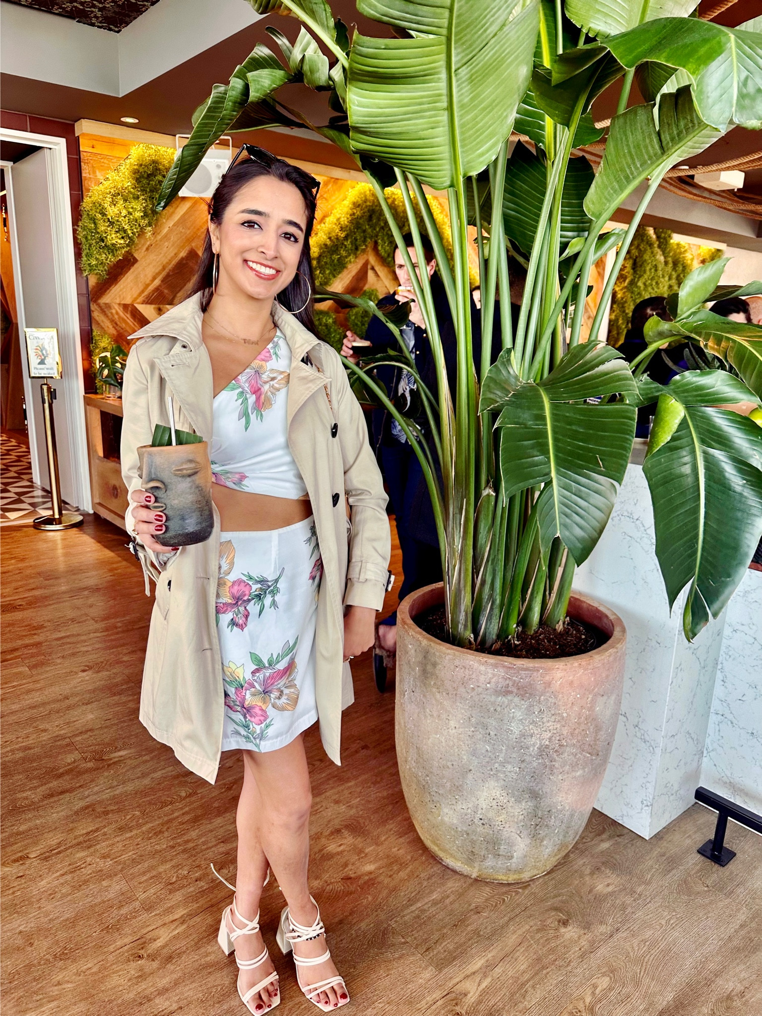 Florals for spring 🌸. Wearing XS in dress. 
.
#revolve
#birthday outfit 
#white heels

#LTKFind #LTKshoecrush #LTKSeasonal