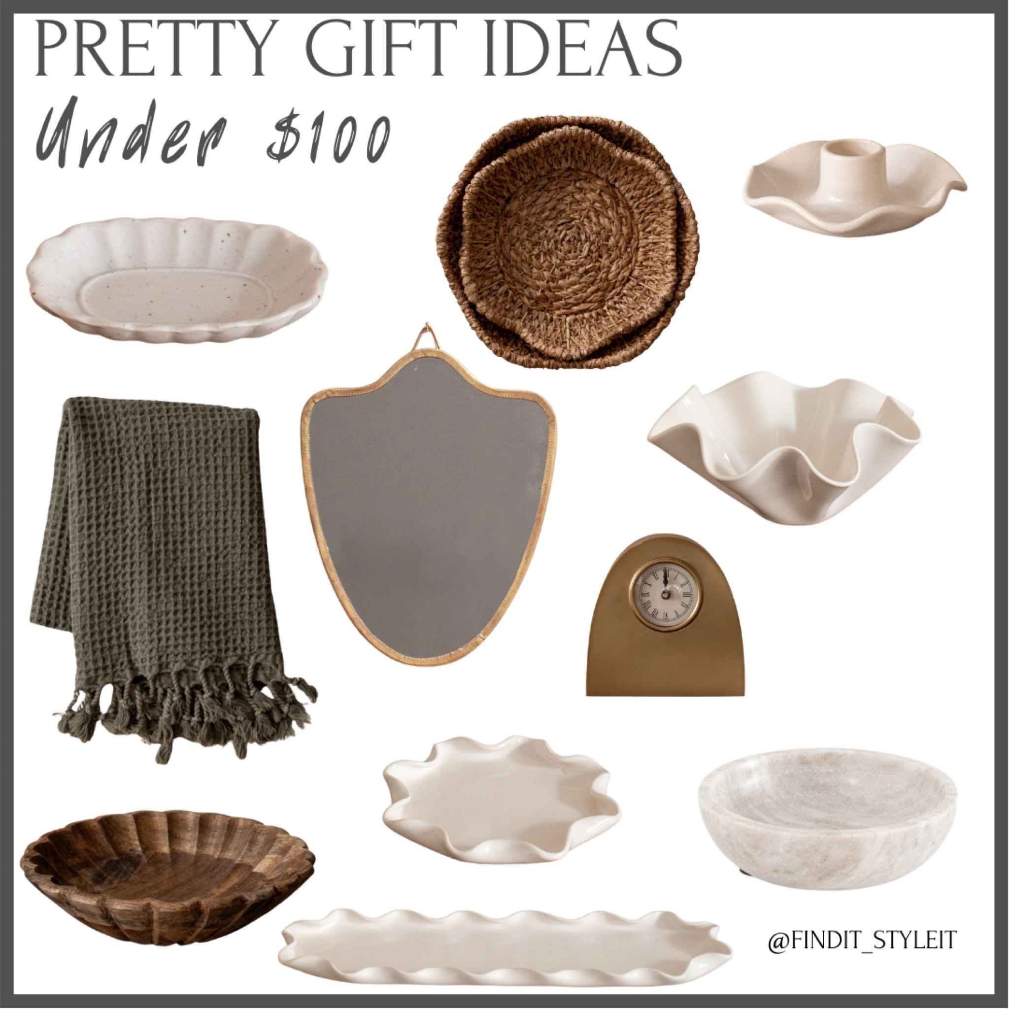 Pretty gift ideas under $100

#giftsforher #hostessgifts #weddinggift #homedecor #ltkunder100 #christmas #giftideas #ltkhome #ltkunder50 #ltkunder25

#LTKwedding #LTKcanada #LTKgiftguide
