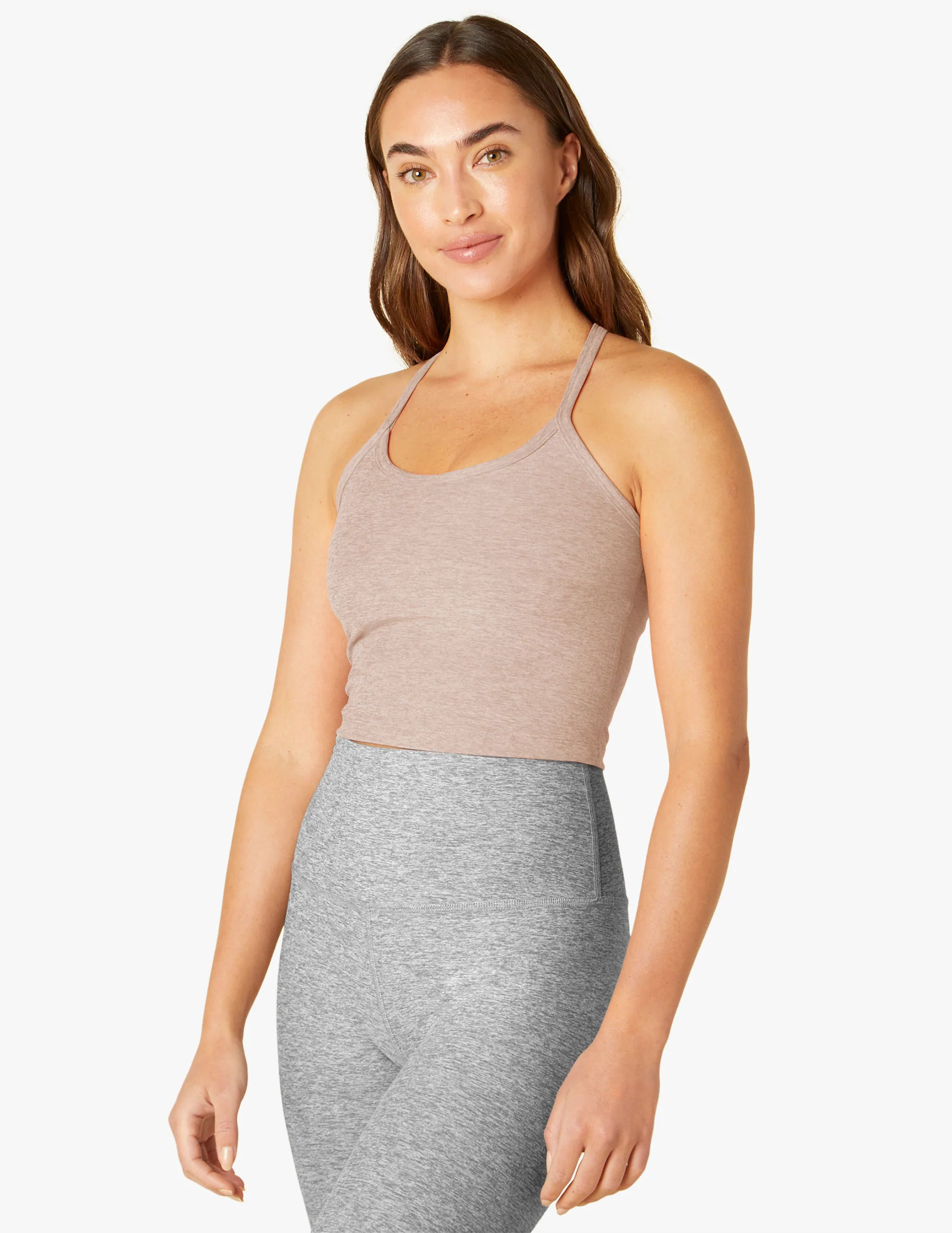 Spacedye Slim Racerback Cropped Tank | Beyond Yoga | Beyond Yoga