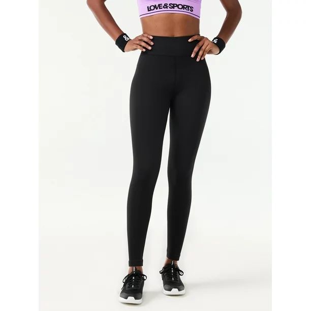 Love & Sports Women's Seamless Full Length Leggings - Walmart.com | Walmart (US)