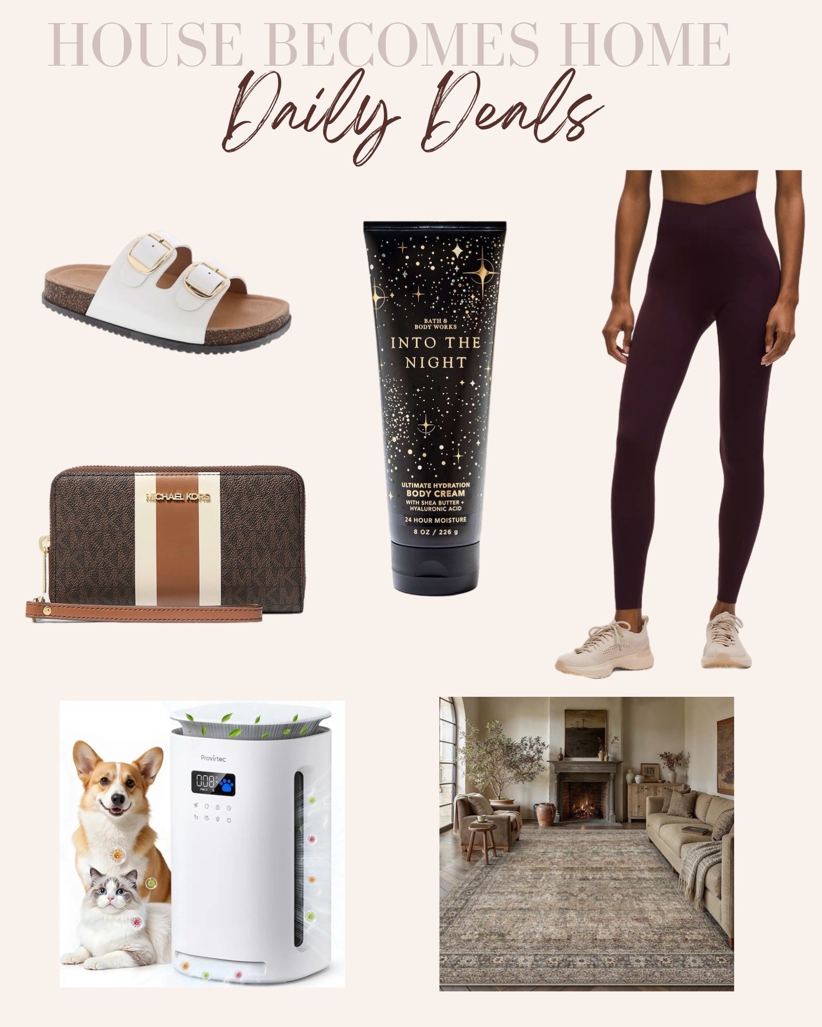 Daily deals!!


Lululemon, Michael Kors, area rug, home decor

#LTKSaleAlert #LTKHome #LTKActive