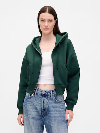 VintageSoft Full-Zip Wedge Hoodie | Gap (US)