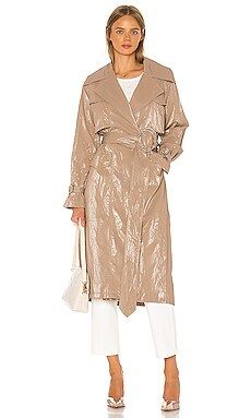 L'Academie The Cammi Trench in Khaki from Revolve.com | Revolve Clothing (Global)