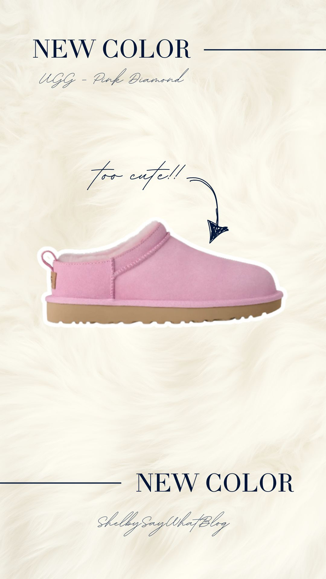 Oh my goodness! UGG just dropped their new Pink Diamond color and it is soo freaking cute! Do you think I should get the classic micro or the tazz?? They also have this color in kids sizes but they are currently on a waitlist!  

 #LTKGiftGuide #LTKHoliday #LTKKids