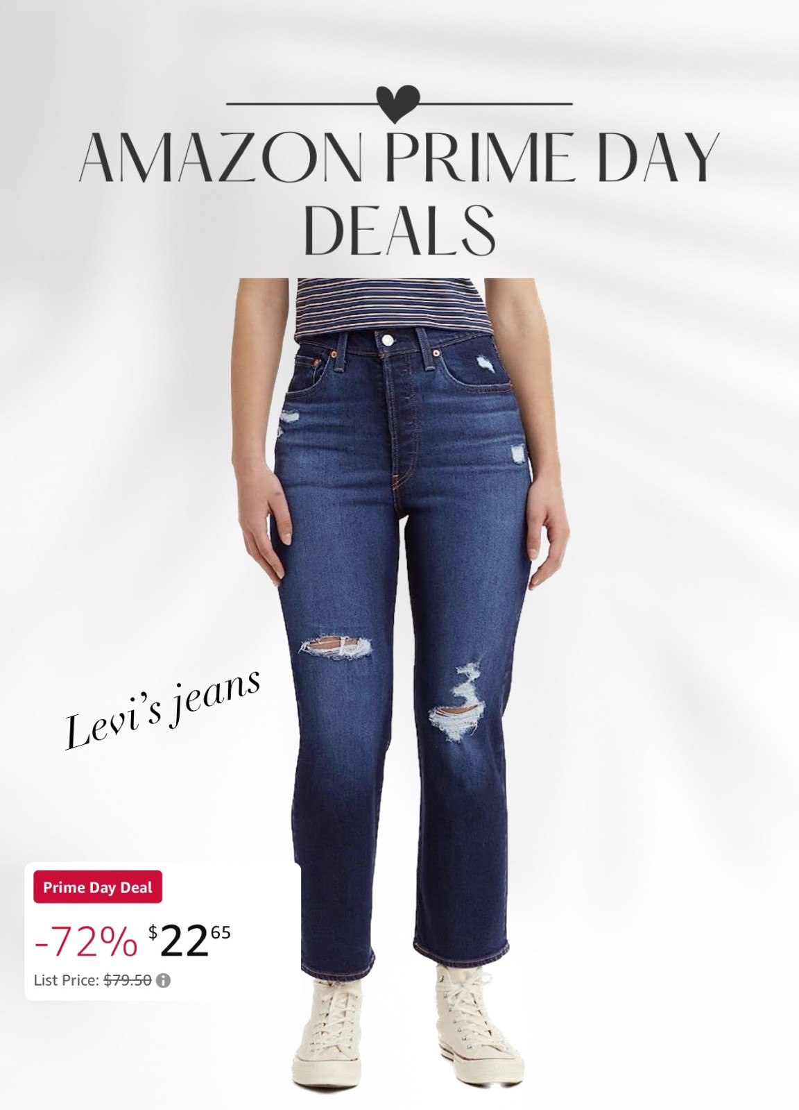 Levis jeans on major sale
Levis jenas under $25
Amazon daily deals 
Amazon daily sales 
Amazon prime day deals 


#LTKunder50 #LTKsalealert #LTKxPrimeDay