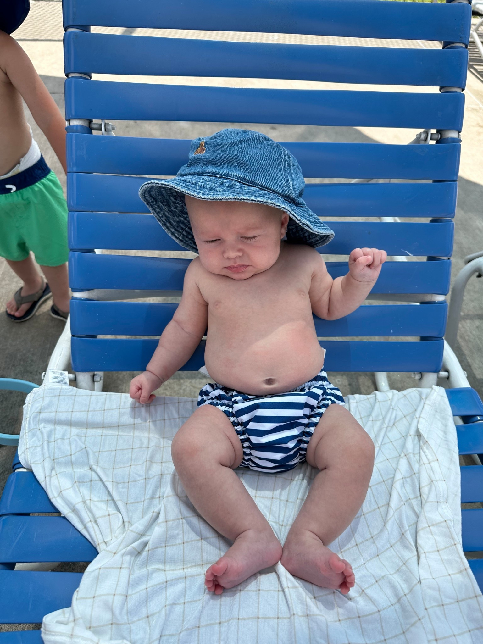 Favorite denim baby hat ever!!! I throw this on all the time to keep the sun off of him 🫶🏽

#LTKBaby #LTKSeasonal #LTKSummerEdit