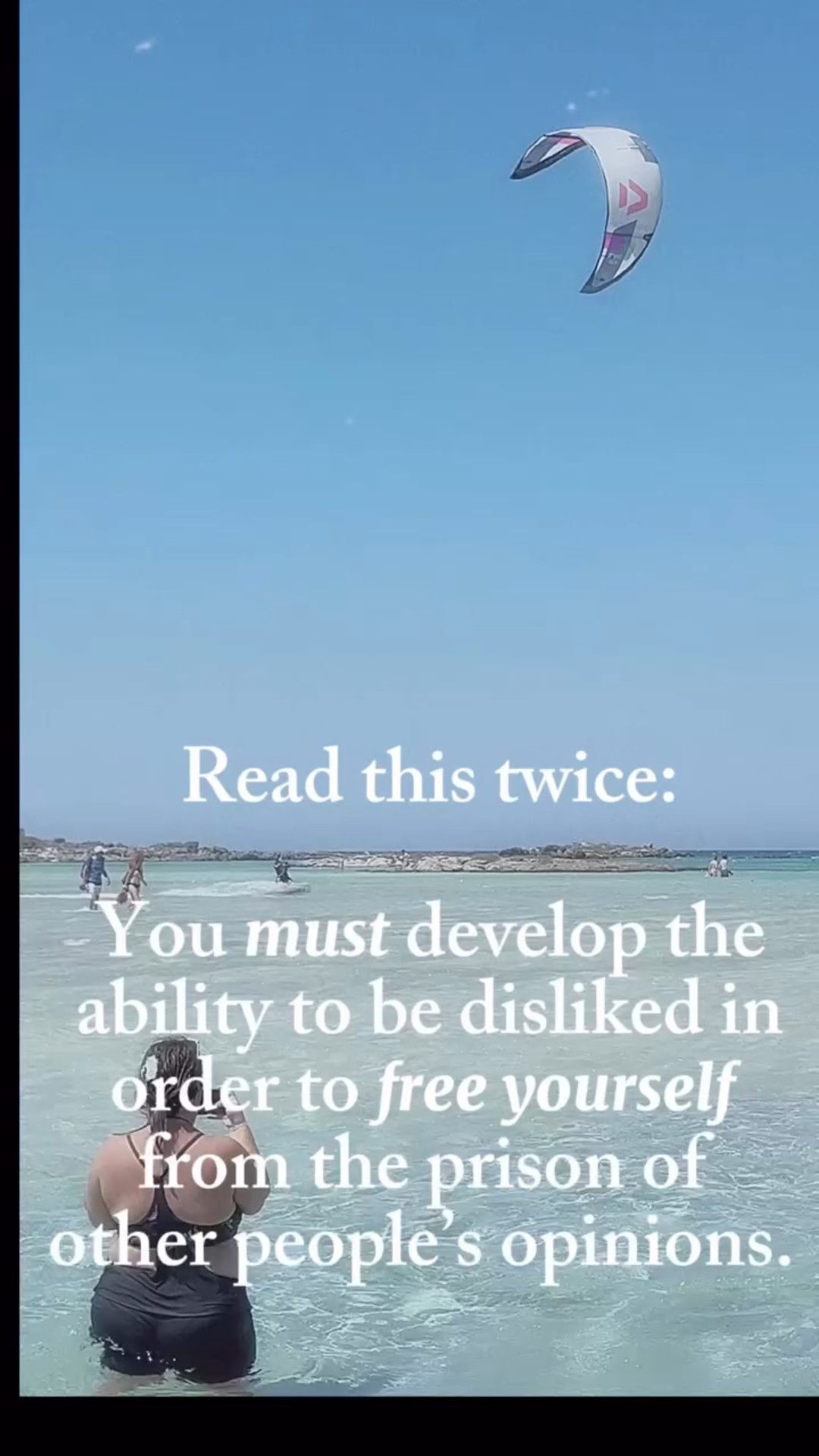 Becoming disliked isn’t about being cold, rude, or careless.
It’s about releasing the constant need to please, perform, or be understood.

It’s the quiet decision to live in alignment with your truth, even if others don’t applaud it.

When you stop shaping yourself to fit everyone else’s comfort, you finally step into your own.

You grow in strength, clarity, and peace — because your worth stops depending on approval.

And that’s the kind of freedom that makes life lighter, love purer, and confidence unshakable. 

#growth #selfworth #whoareyou #fashion #attitude
