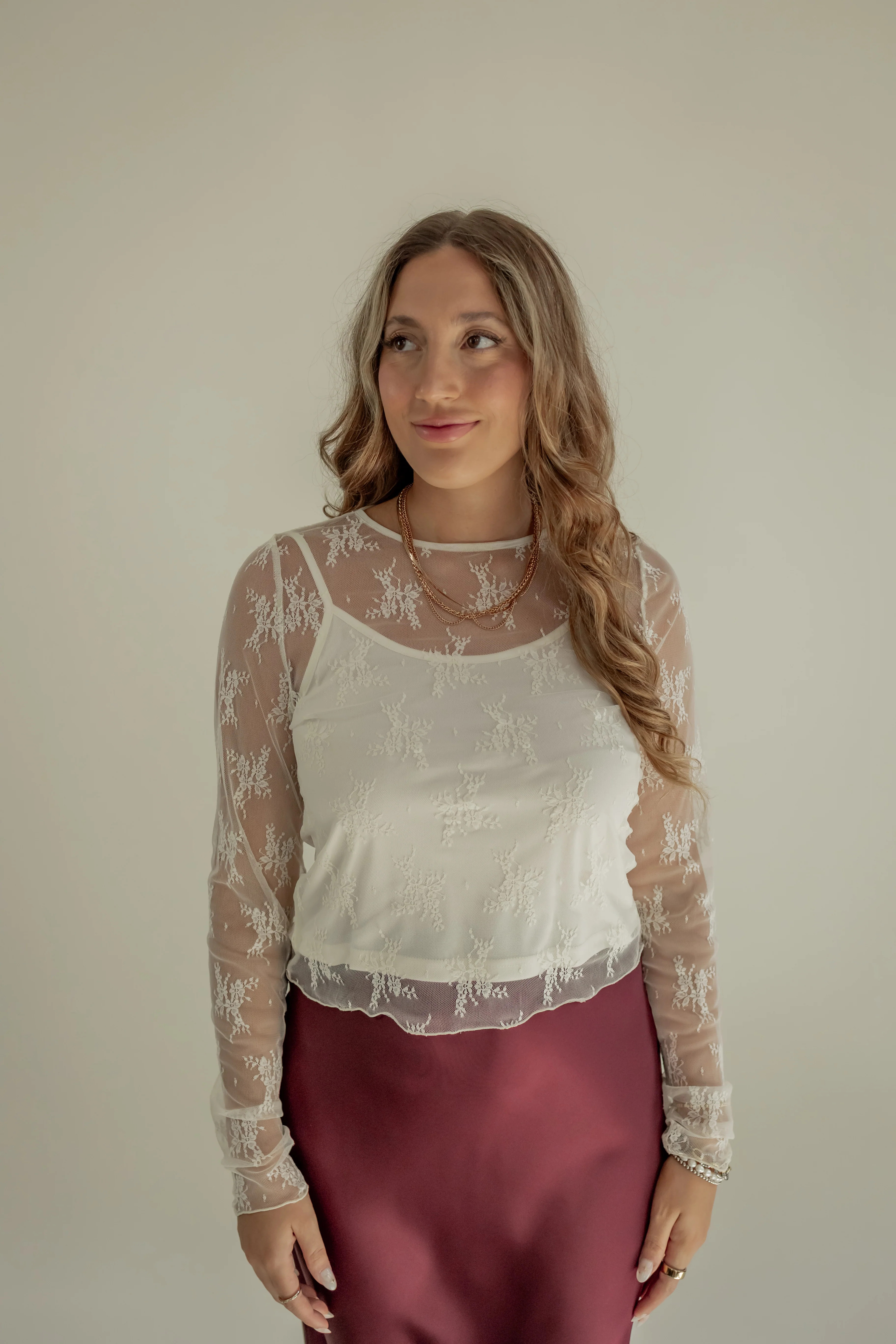 THE SHEER LACE TOP | SHOP HARCO
