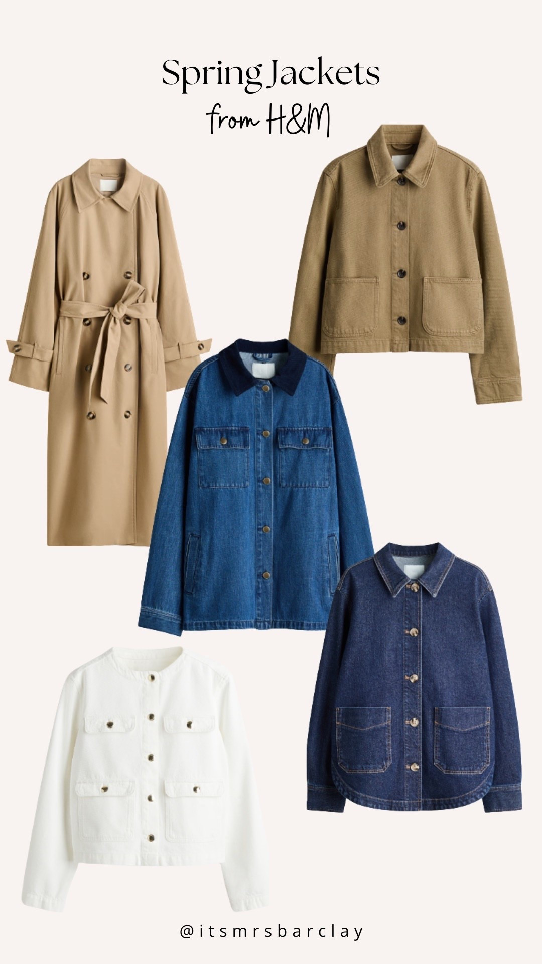 Spring jackets
Spring fashion 


#LTKootd #LTKSpringSale #LTKWorkwear