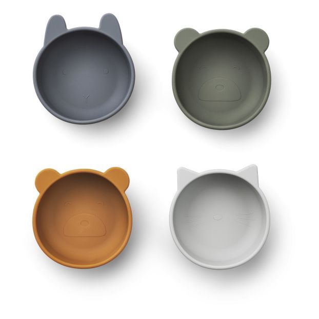 Iggy silicone bowls Blue | Smallable DE