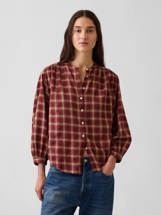 Relaxed Button-Front Shirt | Gap (US)