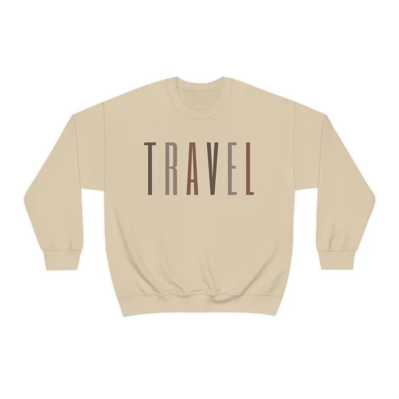 Travel Sweatshirt Traveler Gift Gifts for Travel Lovers - Etsy | Etsy (US)