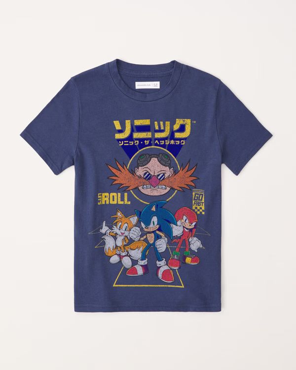 sonic the hedgehog graphic tee | Abercrombie & Fitch (US)