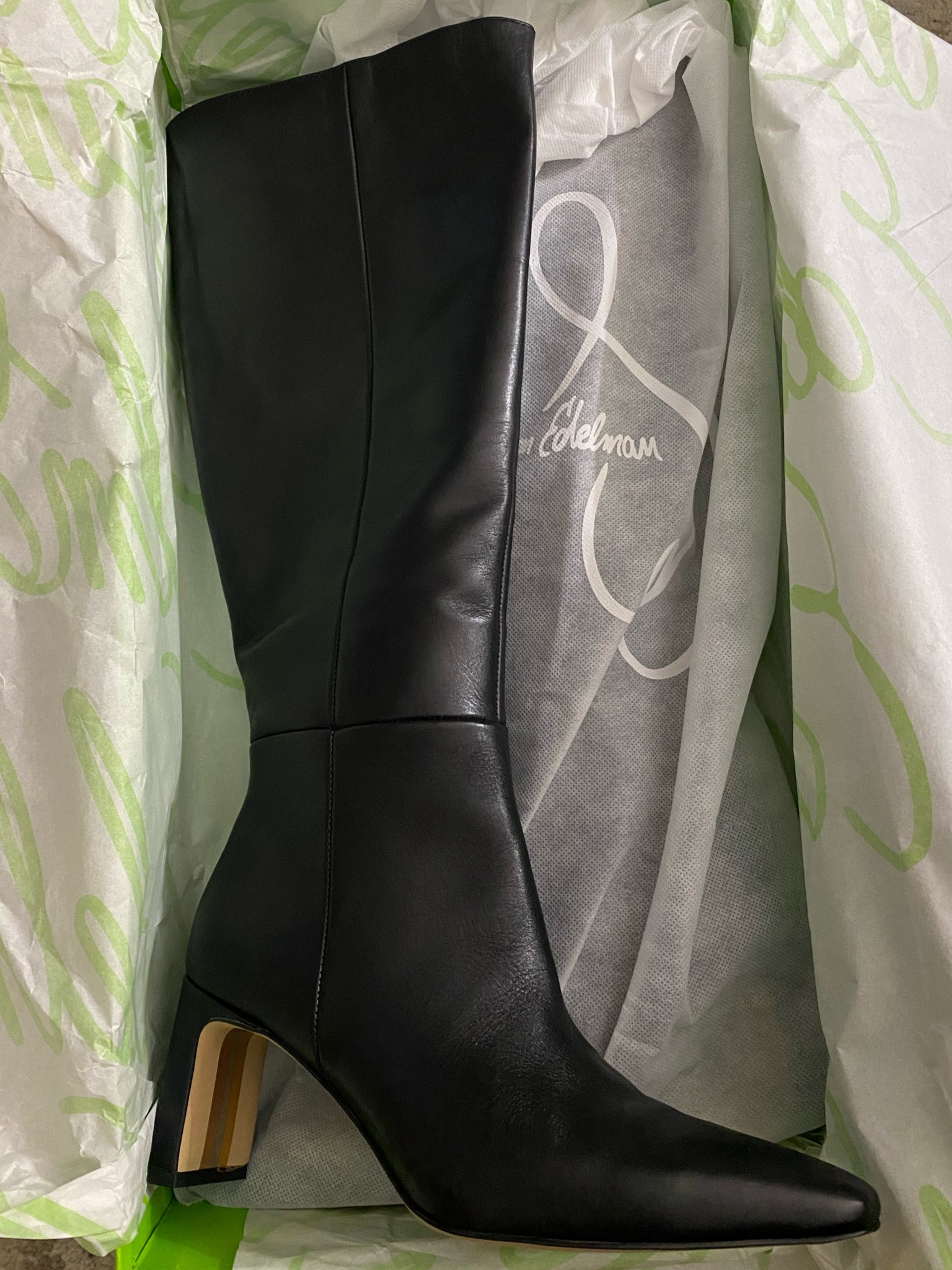 Back in stock! Black boots, tall boots, leather boots, fall boots, 
boots for skirts, Sam Edelman, 
chic boots, wide half boots, nordstrom,
Under the knee boots, knee high boots

#LTKMidsize #LTKStyleTip #LTKShoeCrush