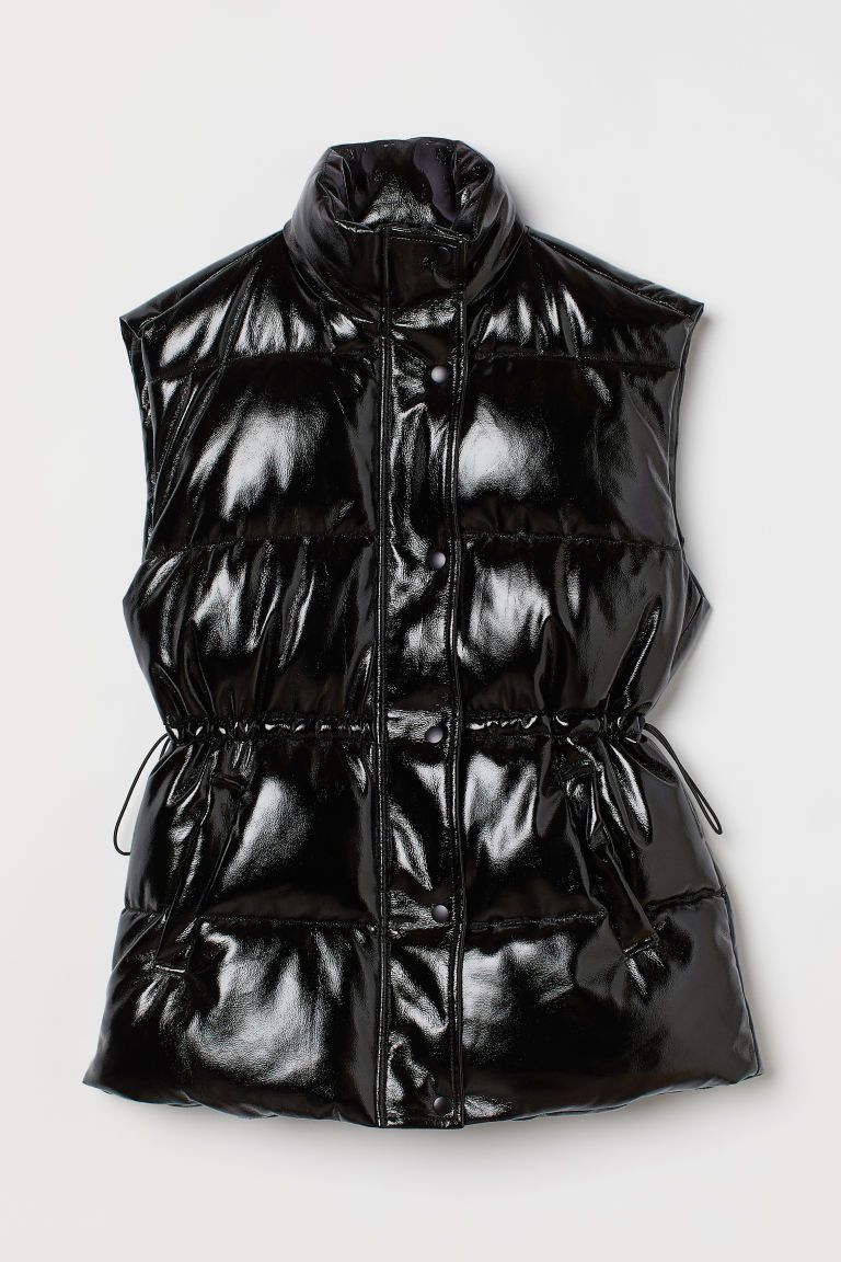 H & M - Puffer Vest - Black | H&M (US + CA)